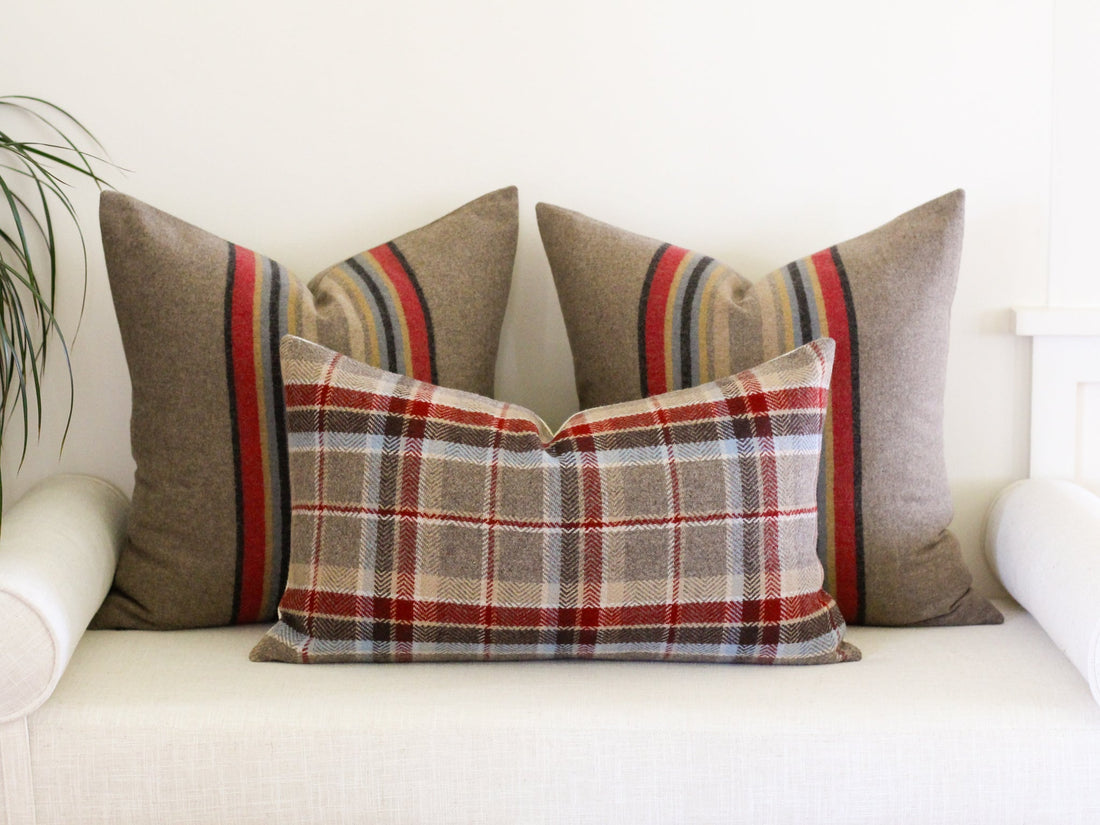 Red Jasper Plaid & Yakima Umber