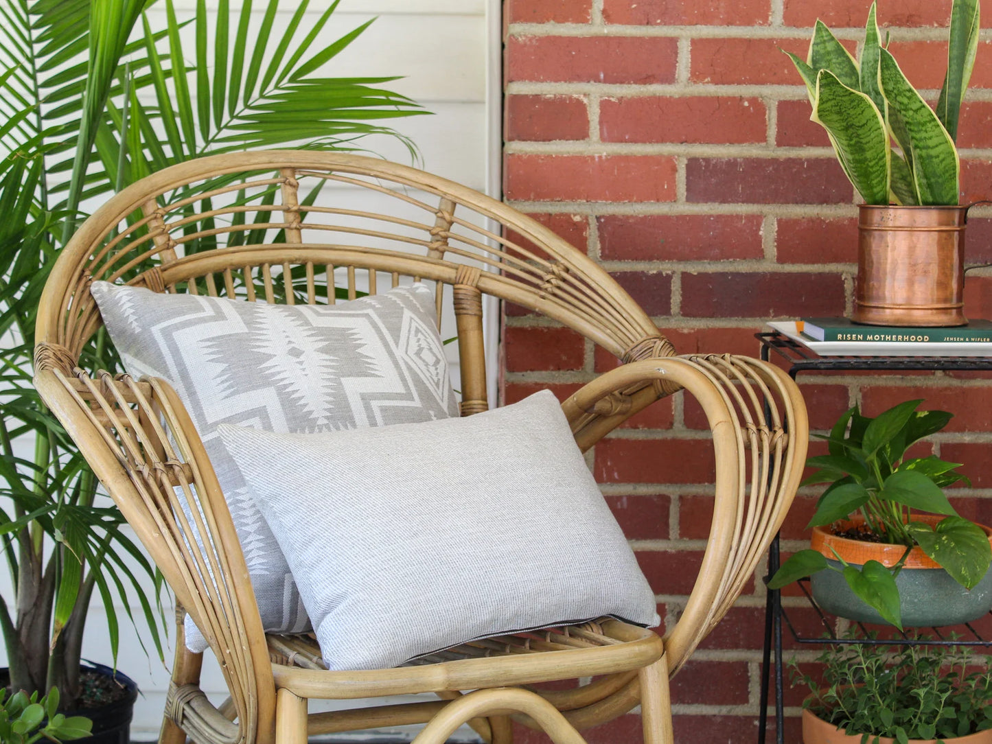 Harding Dove Outdoor Pillow Cover