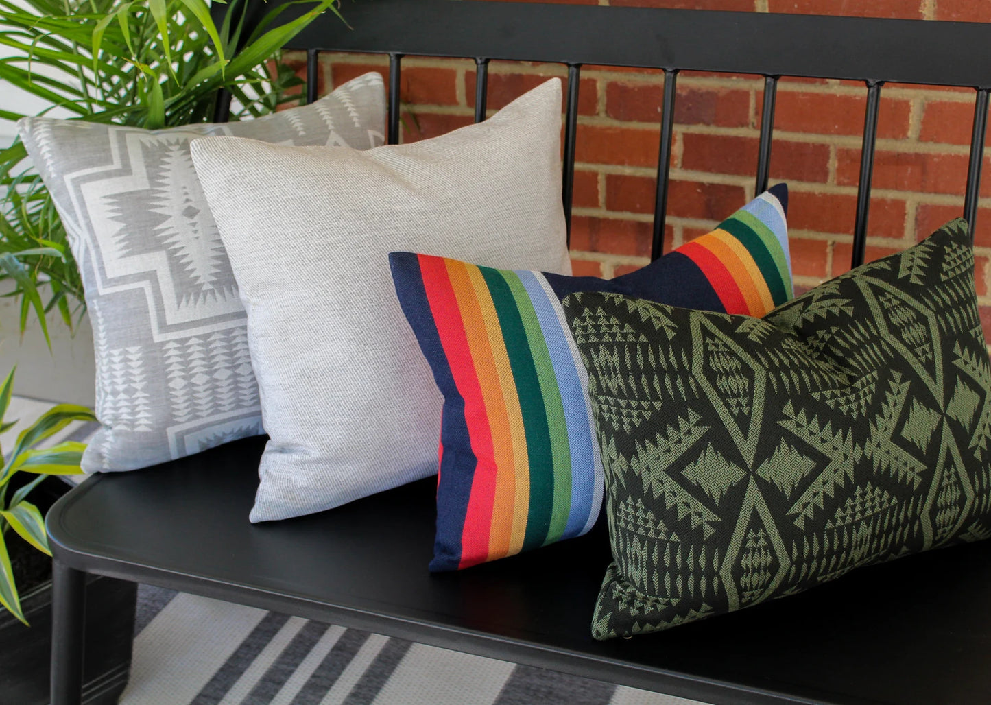 Harding Dove Outdoor Pillow Cover