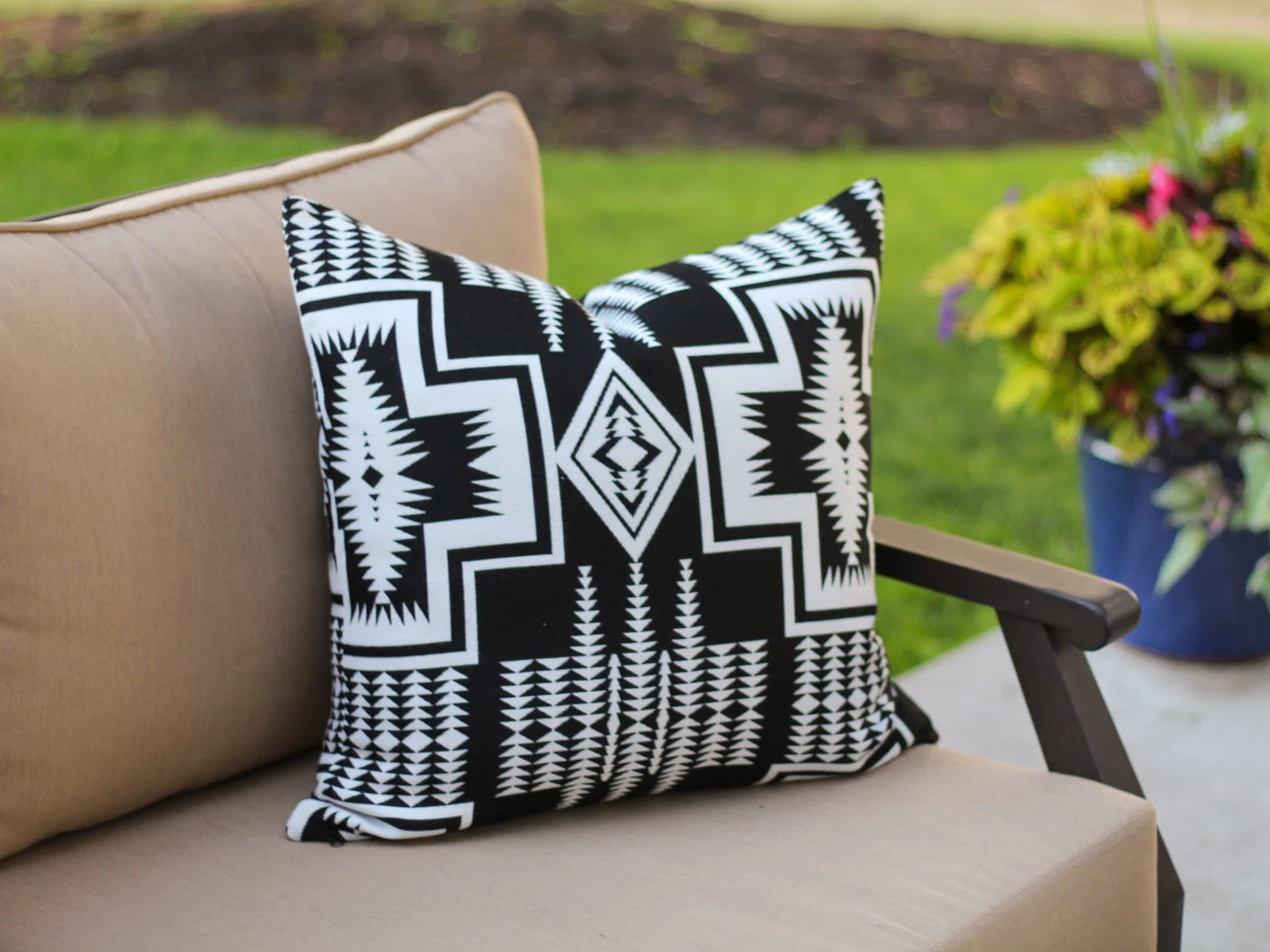Harding Classic Outdoor Pillow Cover