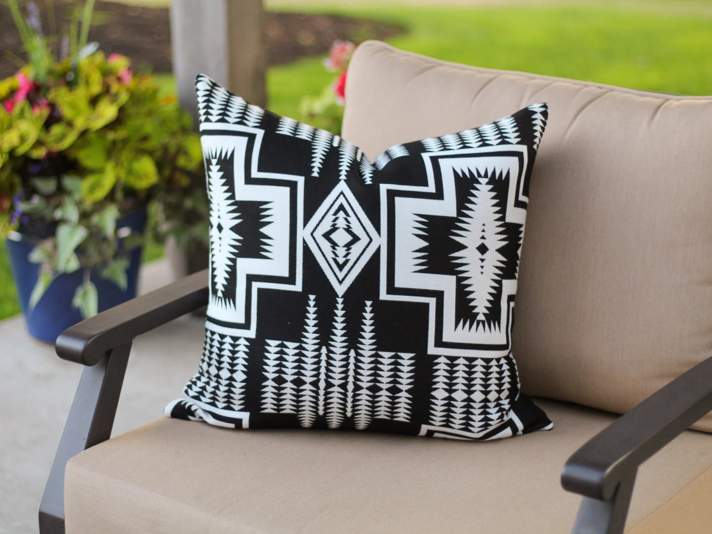 Harding Classic Outdoor Pillow Cover